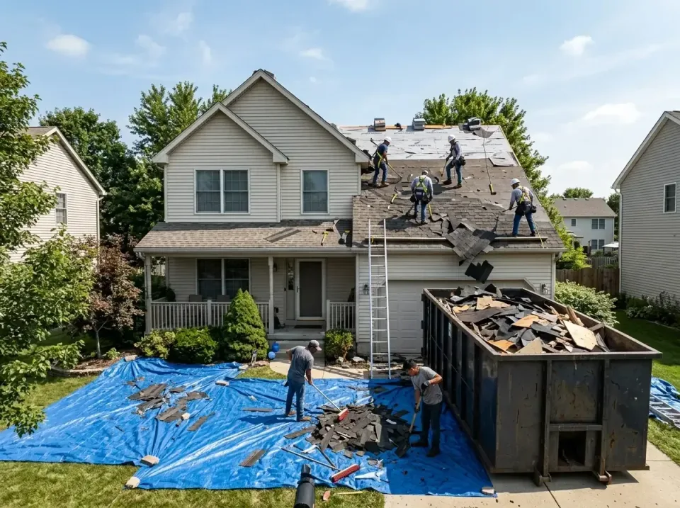 roof-replacement-debris-remova-004 — frequently asked questions, Cheapest Dumpster Rentals in Blacksburg, SC